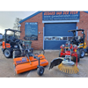 Veegmachine t.b.v. Minishovel