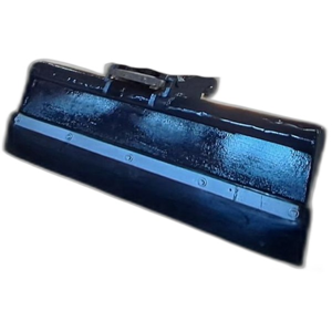 Extra bakken minikraan - rubberschuif