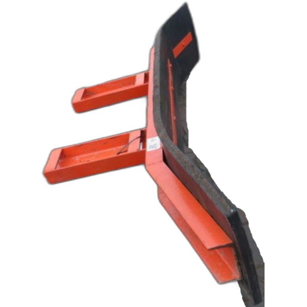 Extra bakken minishovel - rubberschuif