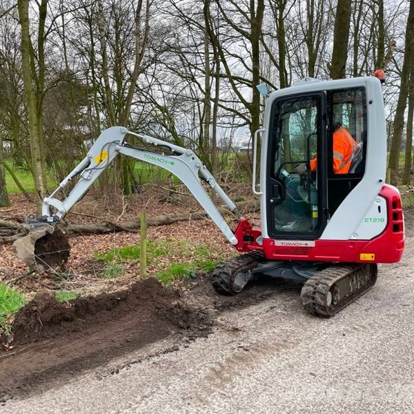 Minikraan 2 ton Elektrisch