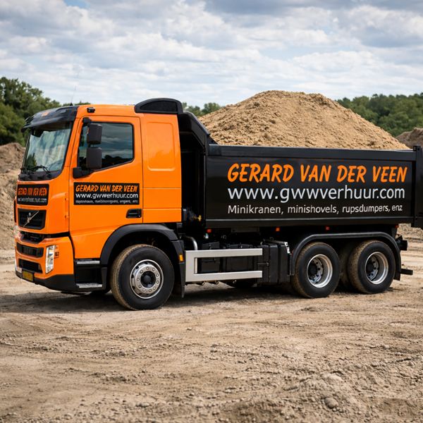 Bezorgen Zand / Teelaarde tot 20 km