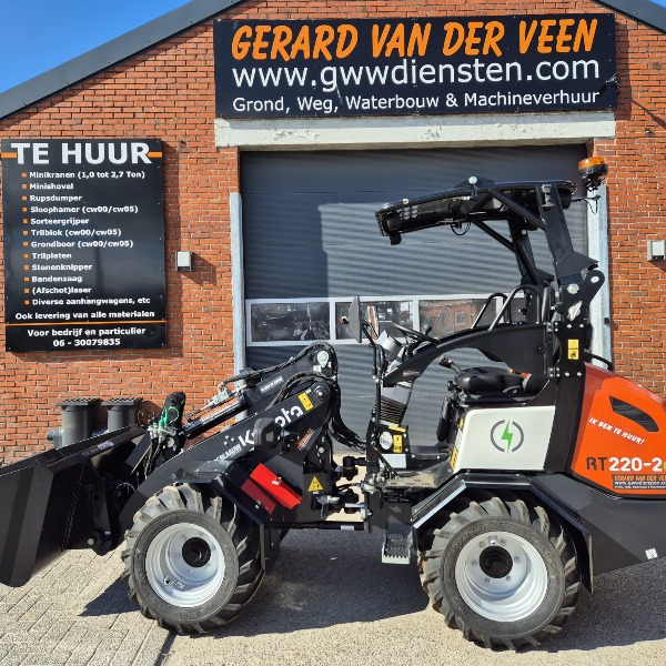 Minishovel 2,2 Ton Kubota rt-220-2E Minishovel 2,2 Ton Kubota rt-220-2E