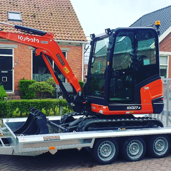 Vlemmix machine transporter 3 asser 3500kg