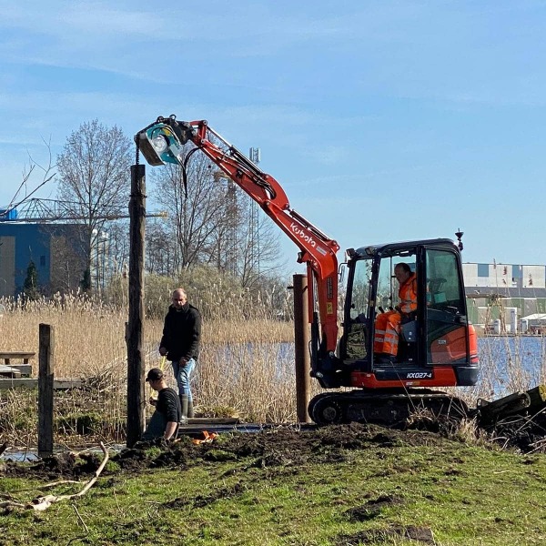 Trilblok CW 05 t.b.v. minikraan