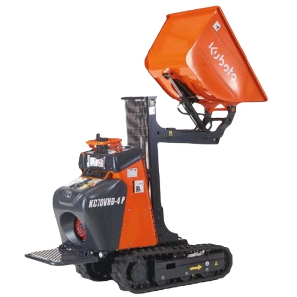 Rupsdumper hoogkieper Kubota KC70VHD-4