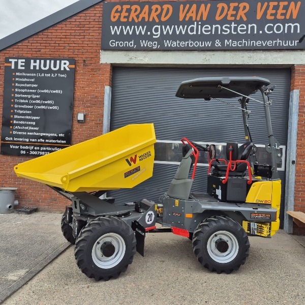 Wieldumper - Motorjapanner Wacker Neuson DW 20