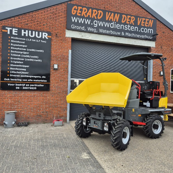 Wieldumper - Motorjapanner Wacker Neuson DW 20