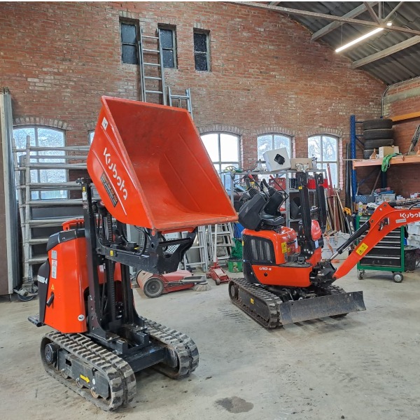 Rupsdumper hoogkieper Kubota KC70VHD-4