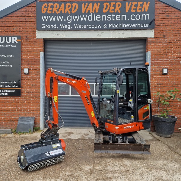 Klepelmaaier tbv Minikraan cw05